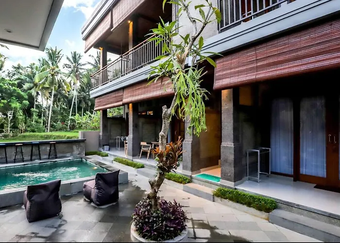 Harmony House R3 - Rice Field View, 2 Min Center - Shared Pool Gasthof