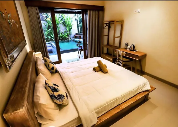 Harmony House R3 - Rice Field View, 2 Min Center - Shared Pool Gasthof