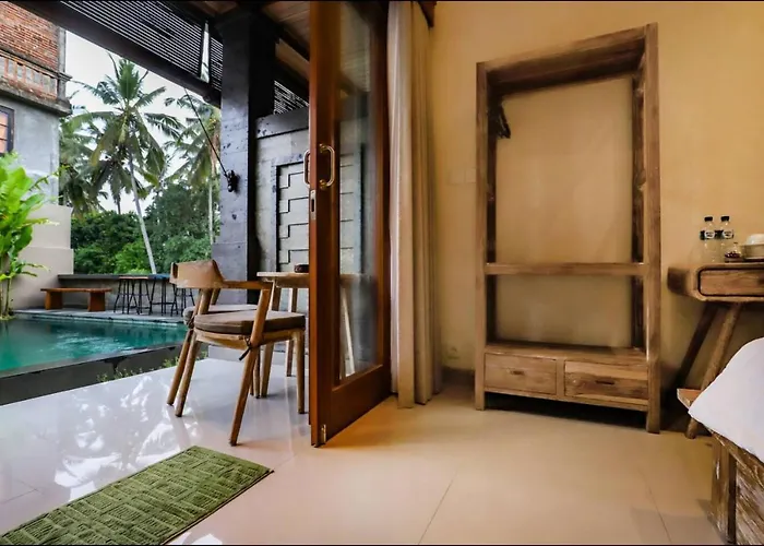 Gasthof Harmony House R3 - Rice Field View, 2 Min Center - Shared Pool